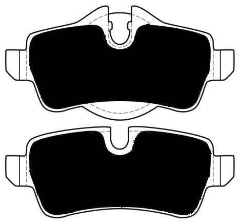 Porterfield Brake Pads for 2009 MINI Cooper