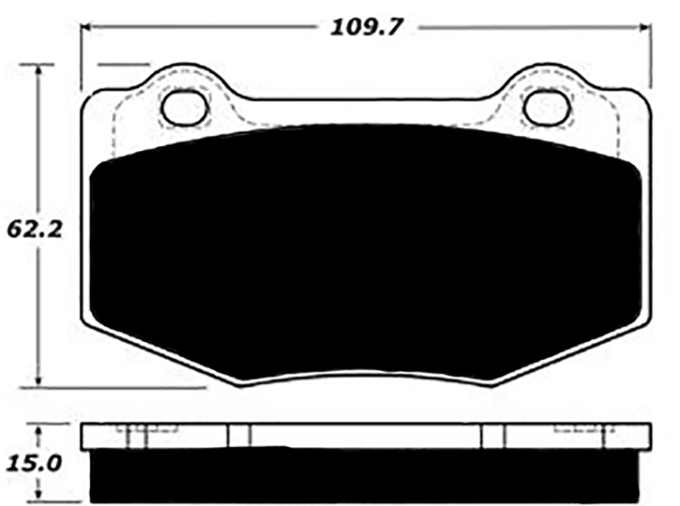 Porterfield Brake Pads for 2016 CHEVROLET CORVETTE Z06