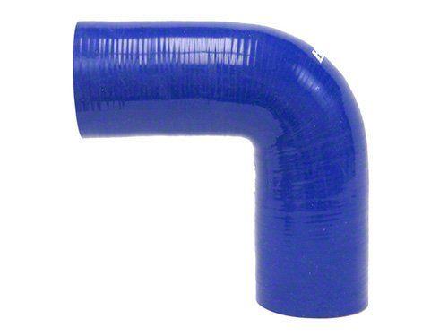 HPS 4" (102mm) 4-ply 90 Degree Silicone Elbow Coupler Blue