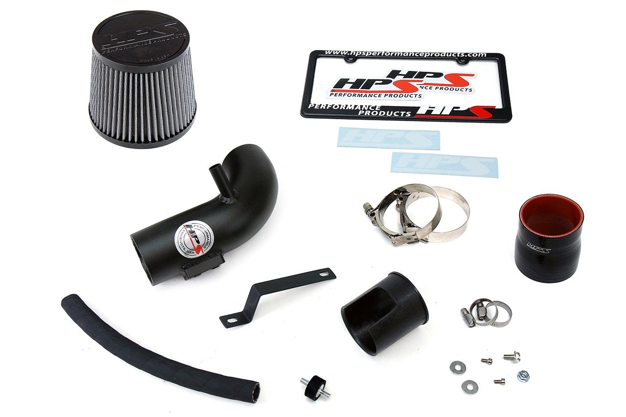 HPS Shortram Air Intake Kit 2012-2015 Honda Civic 1.8L, Black