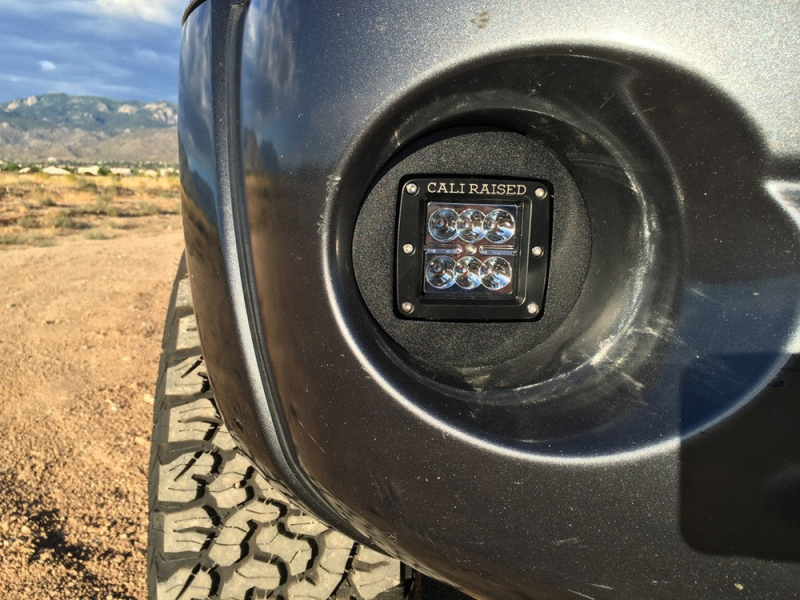 Cali Raised LED Cali Raised 2005-2011 Toyota Tacoma Led Fog Light Pod Rep Brackets Kit - Brackets W/ 18W Pods CR2456