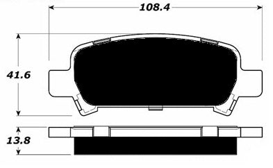 Porterfield Brake Pads for 2003 SUBARU OUTBACK