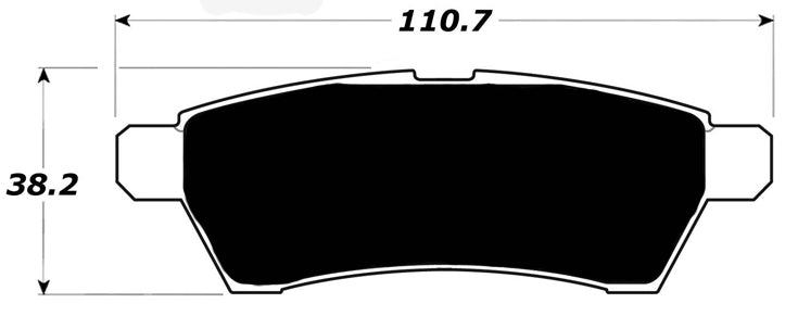 Porterfield Brake Pads for 2011 NISSAN FRONTIER 2wd V6