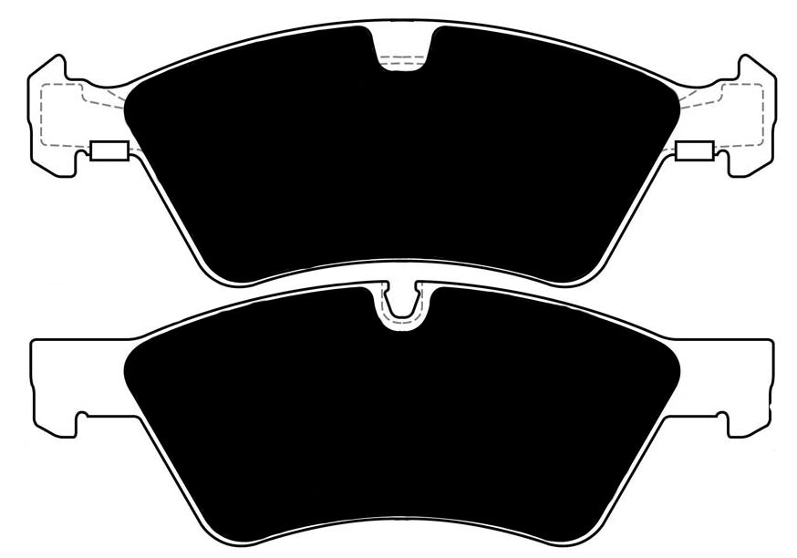 Porterfield Brake Pads for 2009 MERCEDES-BENZ E550 4-Matic