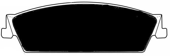 Porterfield Brake Pads for 2014 GMC YUKON 2WD Denali