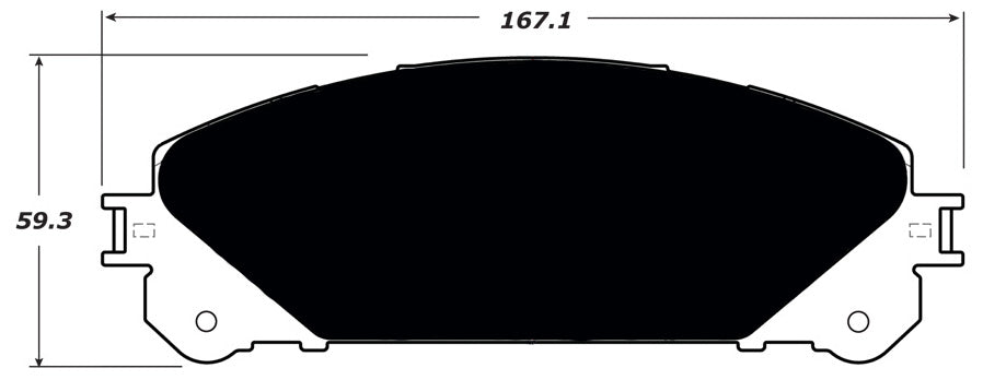 Porterfield Brake Pads for 2013 LEXUS RX 400H Hybrid