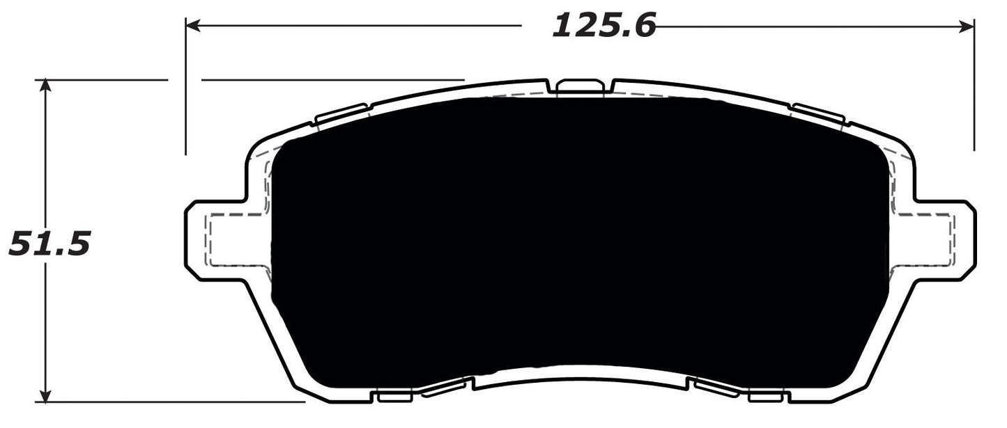 Porterfield Brake Pads for 2011 MAZDA 2