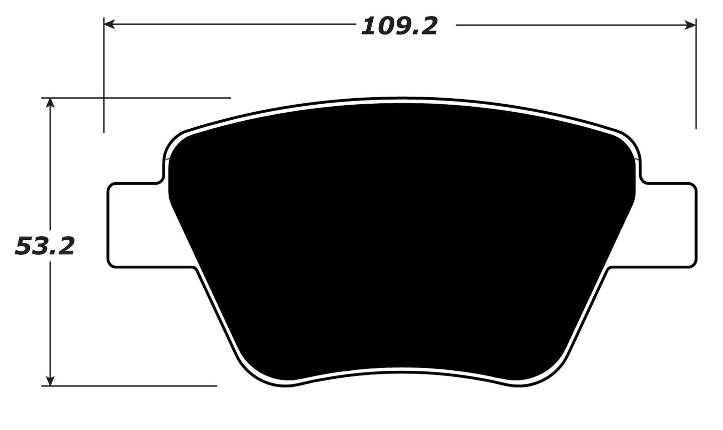 Porterfield Brake Pads for 2012 AUDI A3 2.0L Quattro