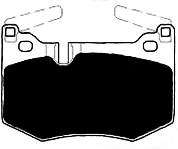 Porterfield Brake Pads for 2017 LEXUS RC-F