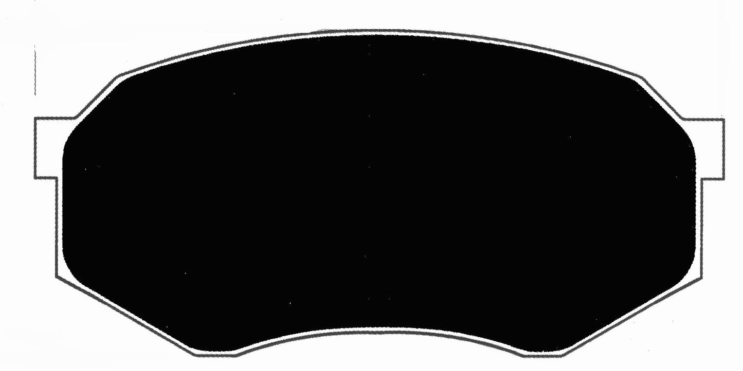 Porterfield Brake Pads for 1997 TOYOTA TACOMA 2WD 5 Lug