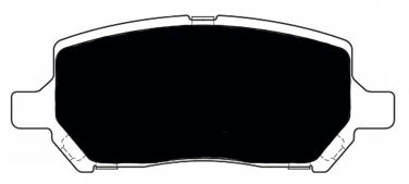 Porterfield Brake Pads for 2008 PONTIAC G5 5 Lug