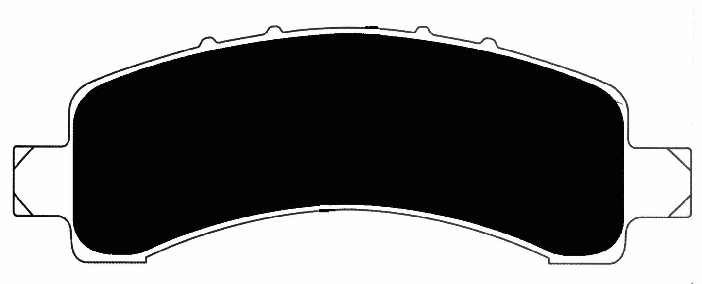 Porterfield Brake Pads for 2002 GMC YUKON 2WD New Style