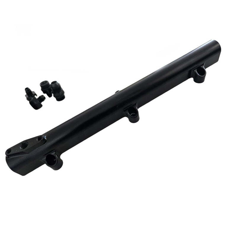 BLOX Racing Honda B-Series Xtreme Aluminum Fuel Rail - Black BXFU-00720-BK