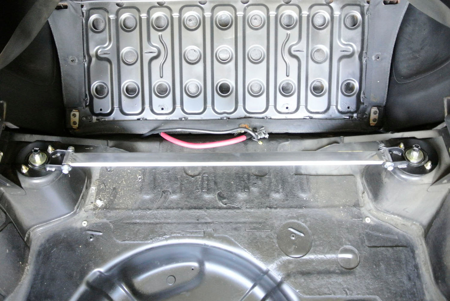 Megan Racing Race Spec Rear Strut Bar, 1 Piece Racing Style for 1989-1994 Nissan 240SX