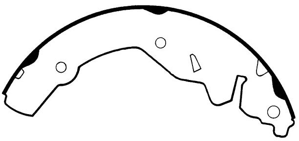 Porterfield Brake Shoes for 1987 DODGE DAYTONA w/Rear Drums