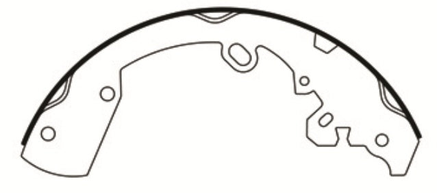 Porterfield Brake Shoes for 2011 DODGE DAKOTA 2WD