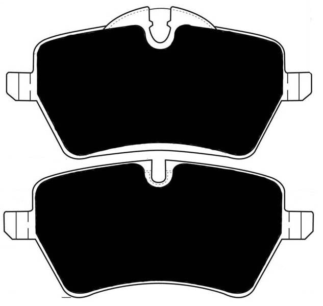 Porterfield Brake Pads for 2013 MINI Cooper S