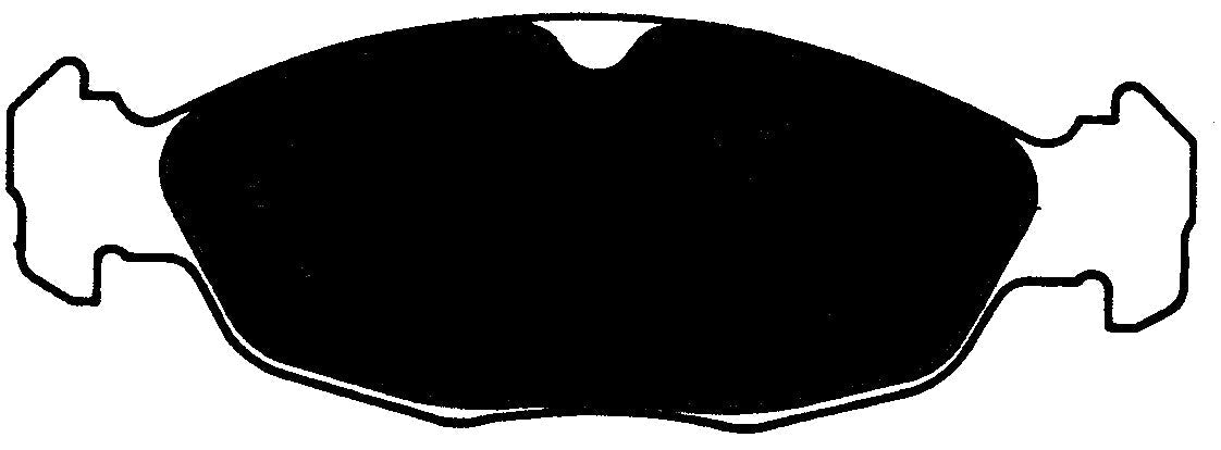 Porterfield Brake Pads for 1999 JAGUAR XJR-S