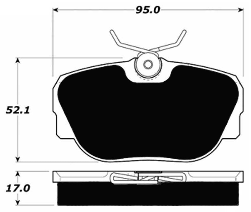 Porterfield Brake Pads for 1985 BMW 318 Series E30