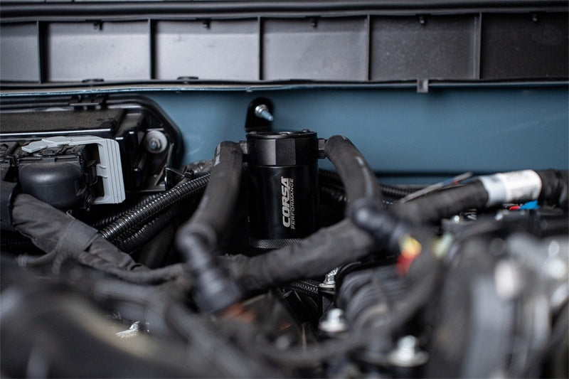 CORSA Performance Corsa 21-22 Ford Bronco 2.7L Catch Can CC0012