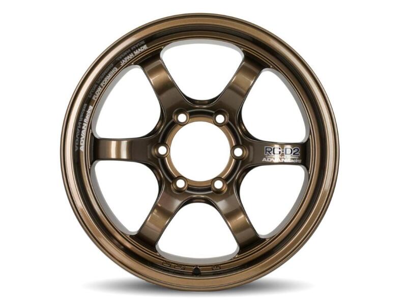 Advan RG-D2 17X8.5 -10 6x139.7 - Racing Gold Metallic YAT7H-10KZ