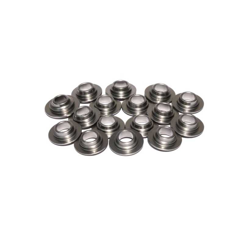 COMP Cams 7 Deg. Tool Steel Retainer Set of 16 For 7228/7230 Conical Springs 1774-16