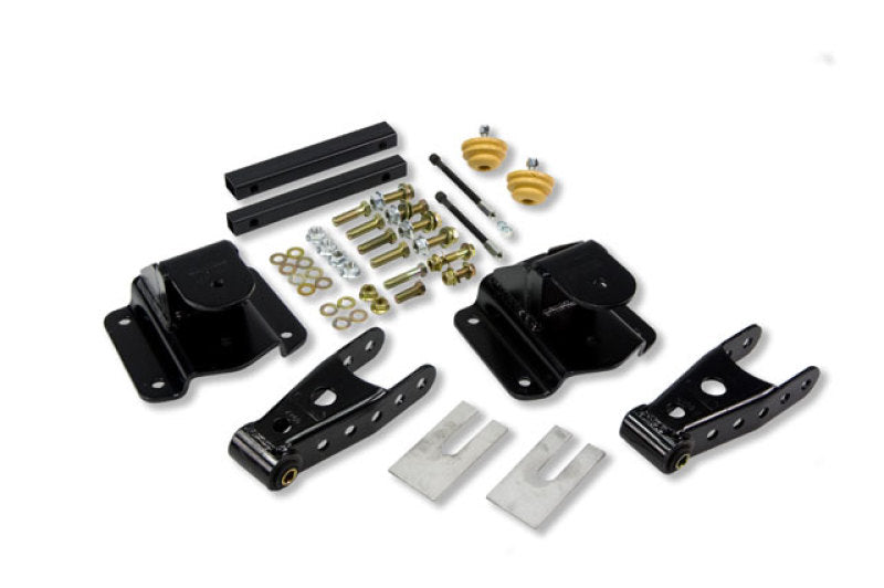 Belltech SHACKLE AND HANGER KIT 94-99 RAM 1500 XtdCab 4inch 6584