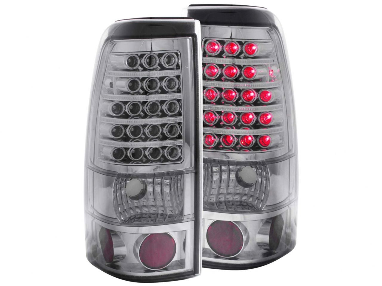 Anzo 1999-2007 Chevrolet Silverado 1500 LED Tail lights Smoke