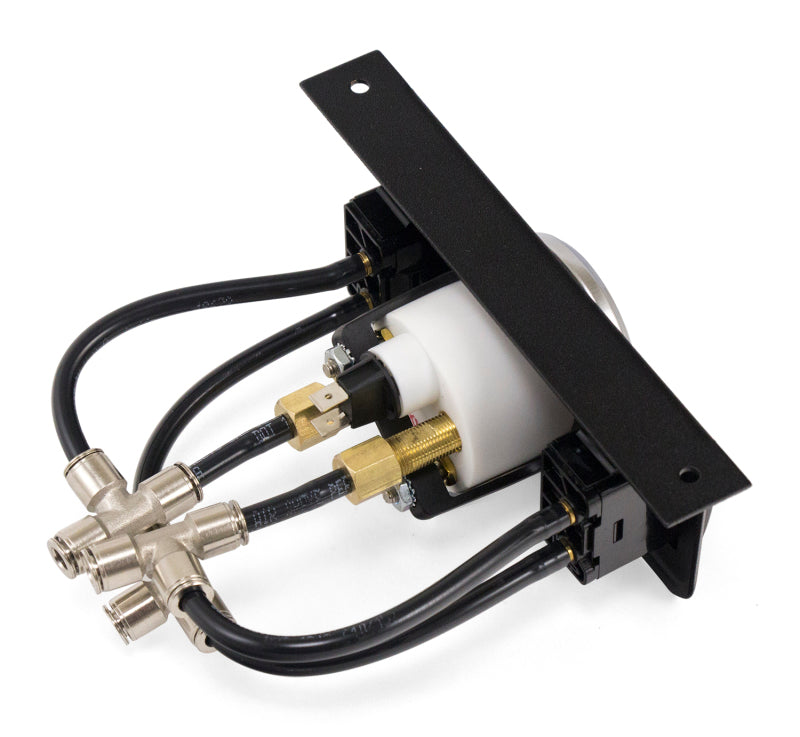 AIRLIFT Dual Needle Gauge with two paddle switches- 200 PSI