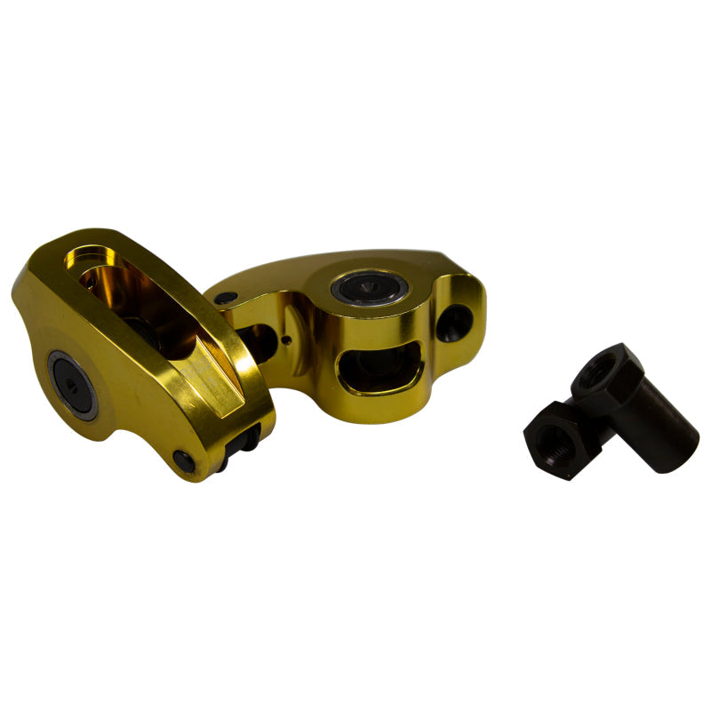 Comp Cams Rocker Arm, Ultra Gold, Full Roller, 1.5 Ratio, Aluminum, Narrow Body