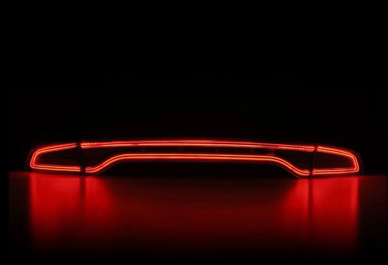 AlphaRex 15-23 Dodge Charger Nova-Series LED Tail Lights - Smoke 642042