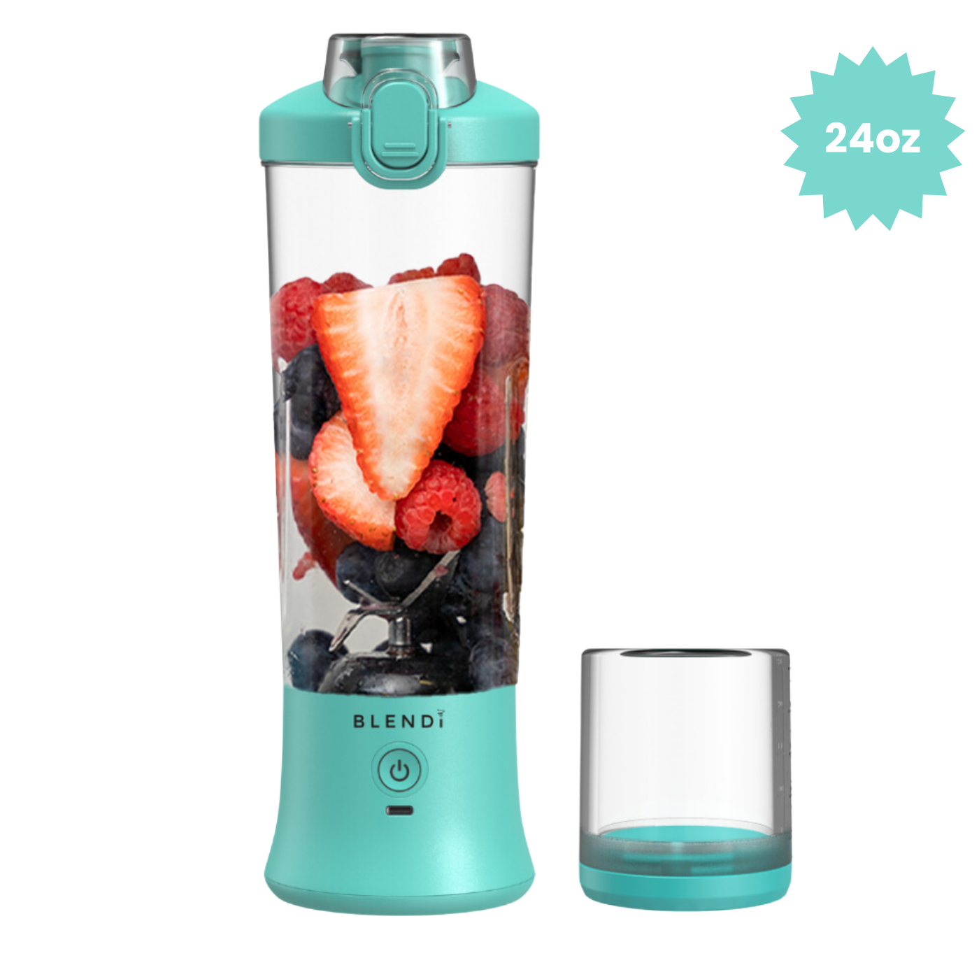 X  Ice Crushing Portable Blender (24oz)-6