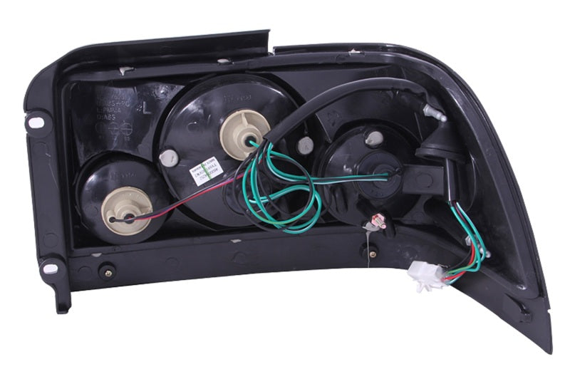 Anzo 1993-1997 Toyota Corolla Tail lights Black