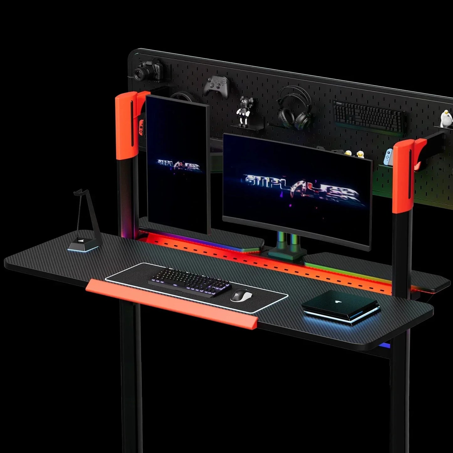Pillars Series Gaming Pegboard Desk GTP-430