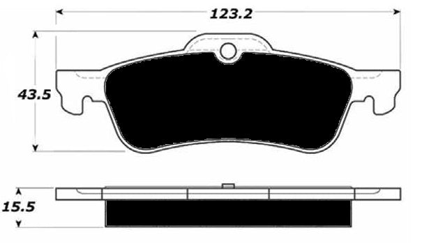 Porterfield Brake Pads for 2006 MINI Cooper