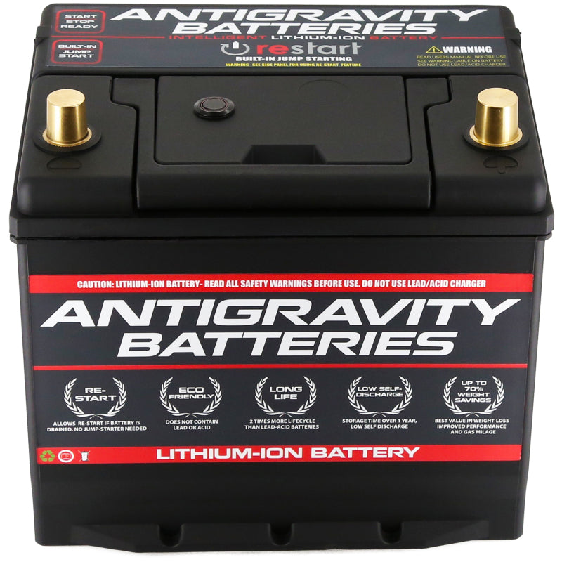 Antigravity Batteries Antigravity Group 27 Lithium Car Battery w/Re-Start AG-27-40-RS