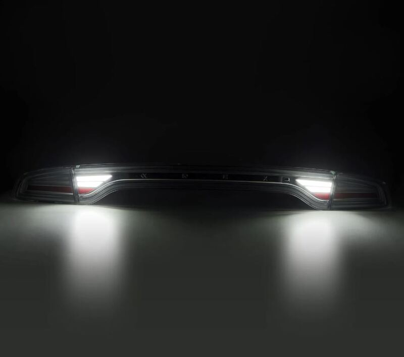 AlphaRex 15-23 Dodge Charger Nova-Series LED Tail Lights - Smoke 642042