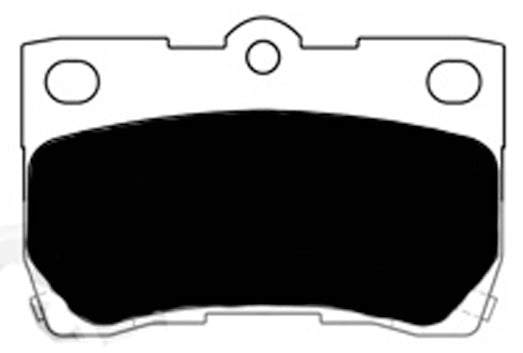 Porterfield Brake Pads for 2008 LEXUS GS 300