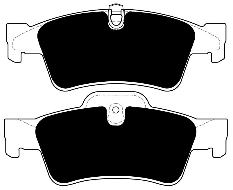 Porterfield Brake Pads for 2012 MERCEDES-BENZ GL550 350mm Front Disc