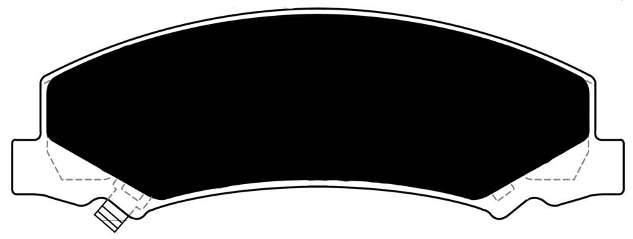 Porterfield Brake Pads for 2009 CADILLAC DTS Sedan