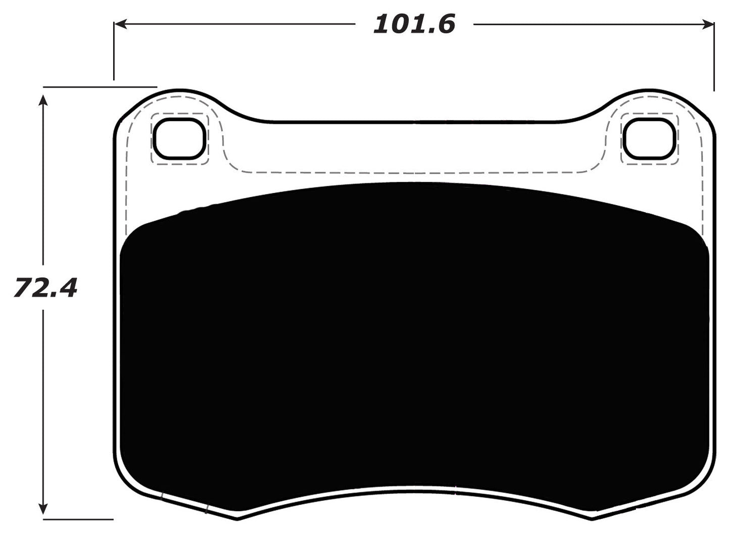 Porterfield Brake Pads for 2011 LEXUS IS F