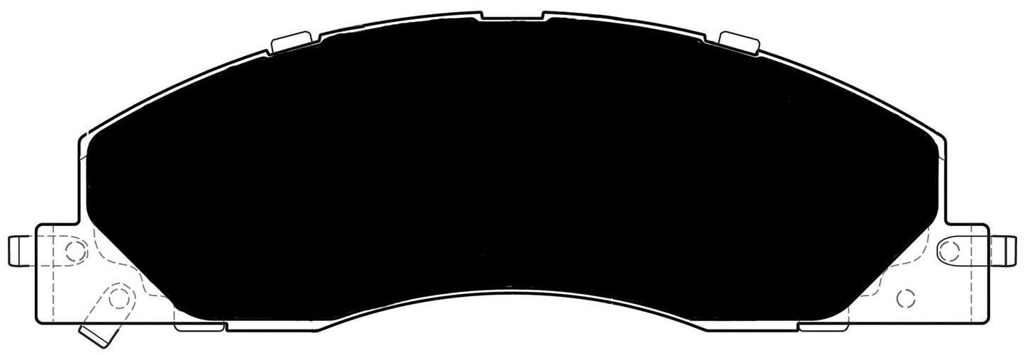 Porterfield Brake Pads for 2016 DODGE RAM 3500 4WD