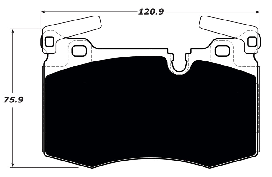 Porterfield Brake Pads for 2011 MINI Cooper w/JCW 316mm FD
