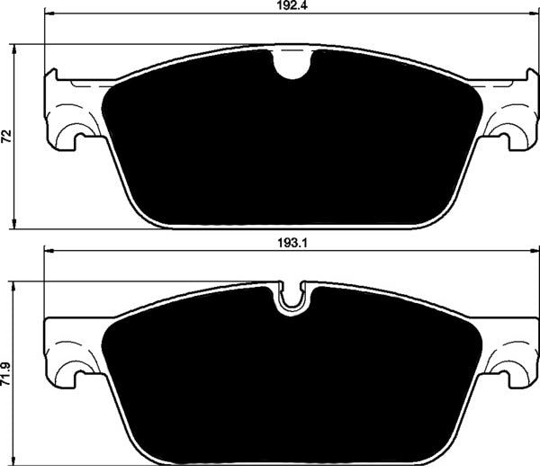 Porterfield Brake Pads for 2014 MERCEDES-BENZ ML450