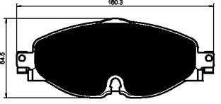 Porterfield Brake Pads for 2015 VOLKSWAGEN Golf Wagon/Alltrack - 4 Door