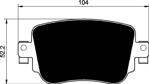 Porterfield Brake Pads for 2015 VOLKSWAGEN Golf Wagon/Alltrack - 4 Door