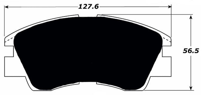 Porterfield Brake Pads for 1993 MITSUBISHI Mighty Max