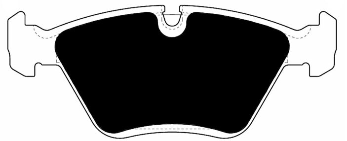 Porterfield Brake Pads for 1998 JAGUAR XJ Super V8