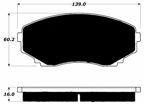 Porterfield Brake Pads for 2005 MAZDA MPV