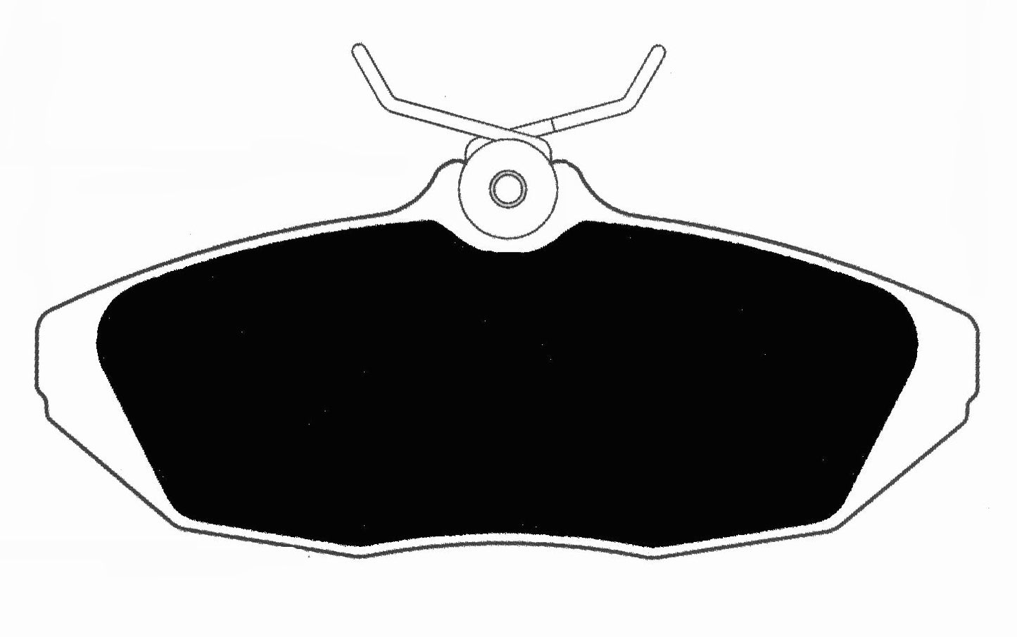 Porterfield Brake Pads for 1996 FORD THUNDERBIRD Sport